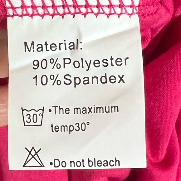 🆕 NWOT Pink Women’s Summer Mini Dress with Pockets – Medium - Picture 8 of 9